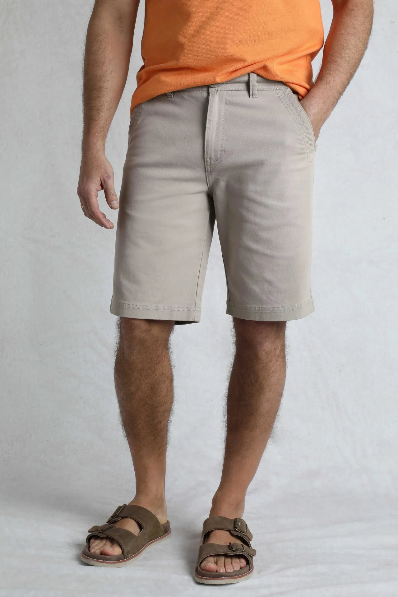Weird Fish Men's Rayburn Shorts - Flintstone