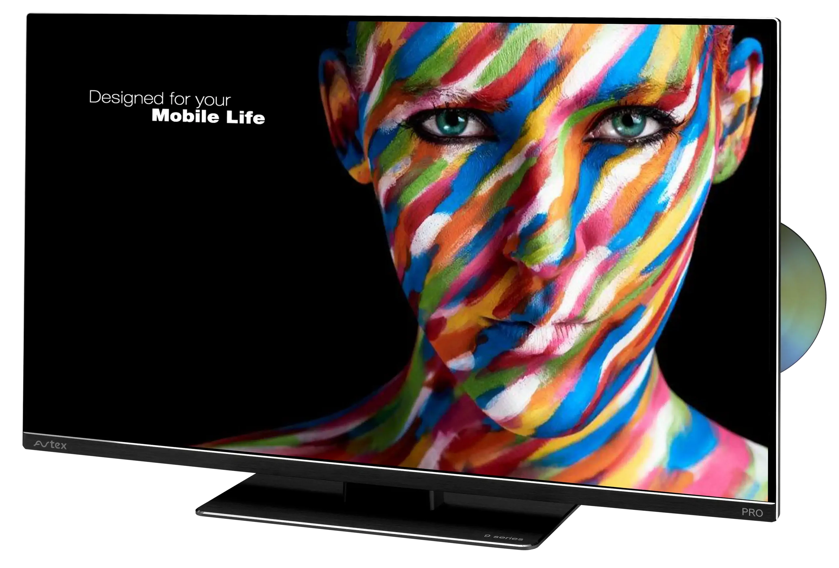 Avtex M249DRS-PRO 24" Inch Multi-Tuner HD Caravan TV/DVD/Satellite