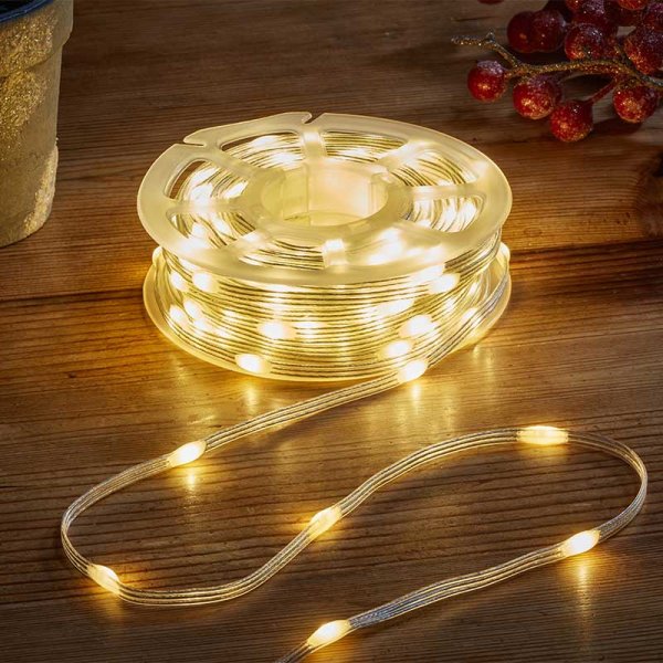 Christmas TwoTone Low-Voltage String Lights - 200 LEDs 15m