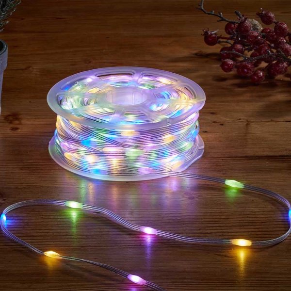 Christmas Two-Tone Low-Voltage String Lights Warm/Multi - 500 LEDs 37.5m