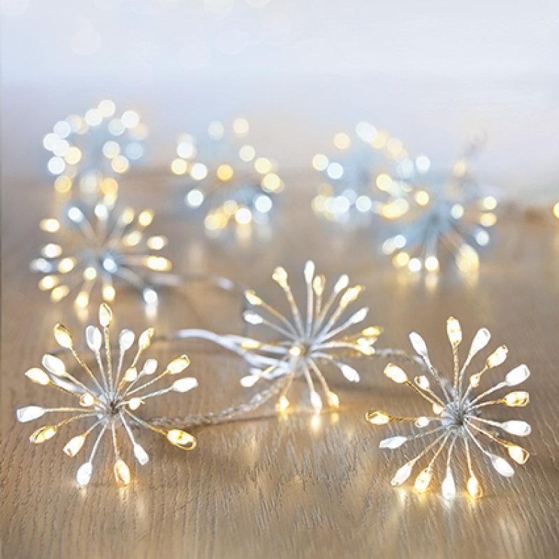 Premier Starburst 400 Stringlights - White & Warm White