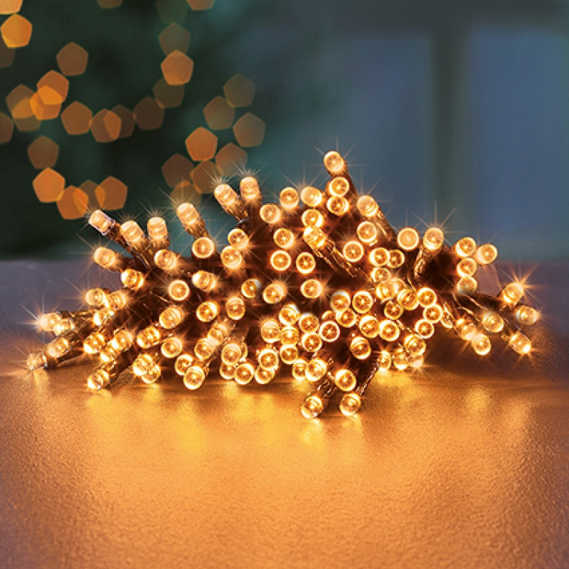 Premier Vintage Gold 24 LED Lights - Battery Operated