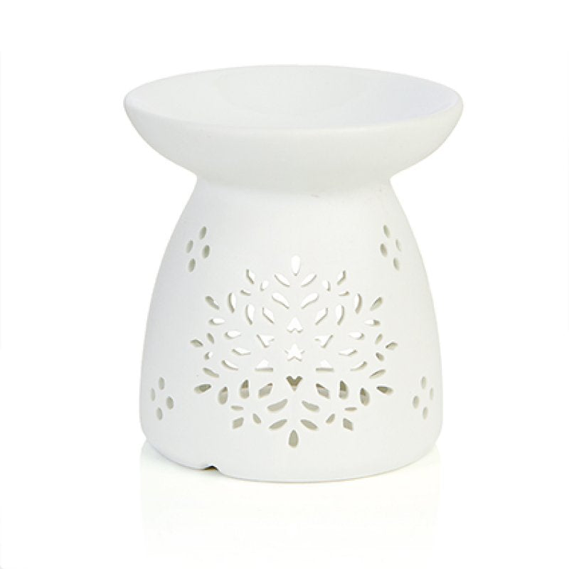 12cm Wax & Scent Burner (1 of 2 Assorted Snowflake or Star)