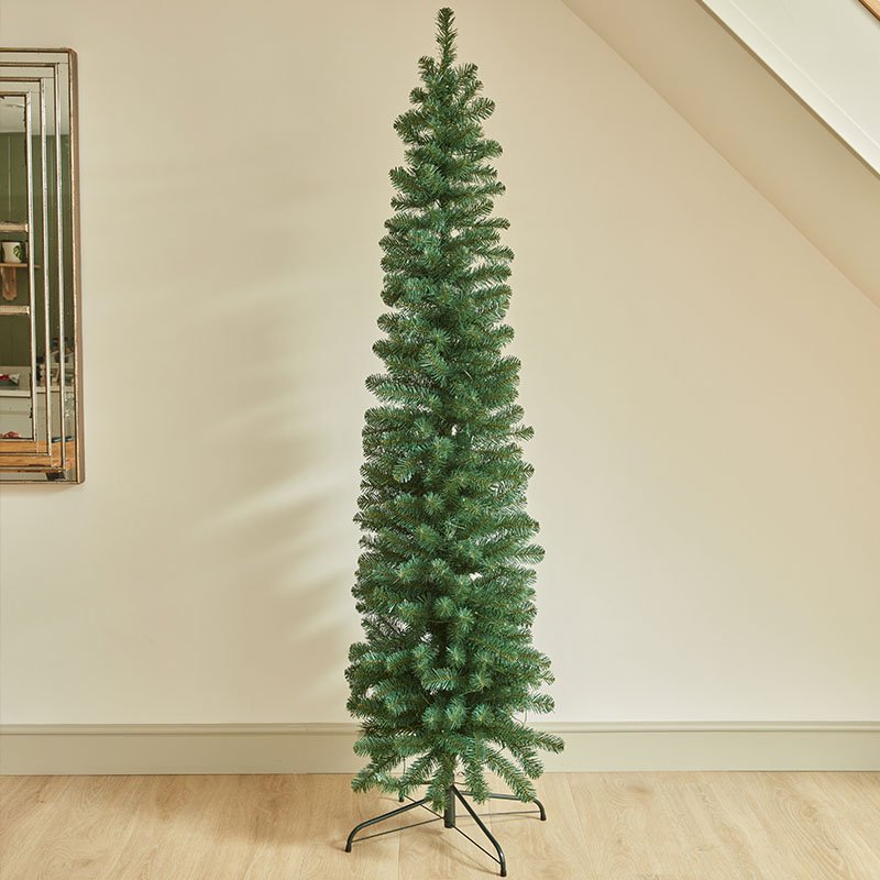 Traditional Ultra Slim Christmas Tree - 5ft King Pine
