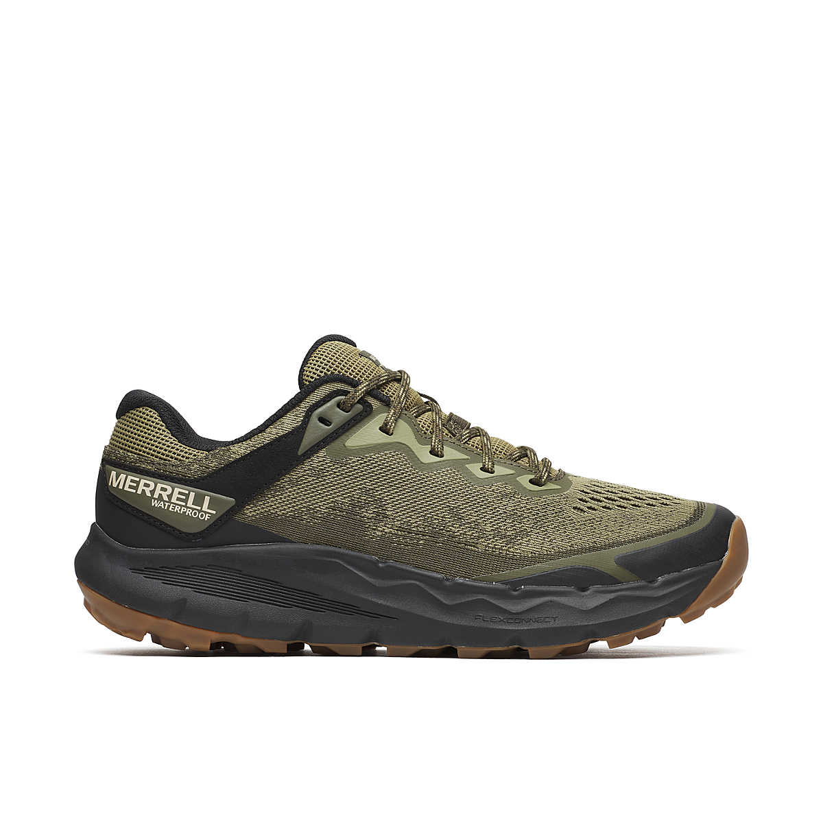 Merrell Men's Nova 4 Waterproof Walking Shoes - Drab
