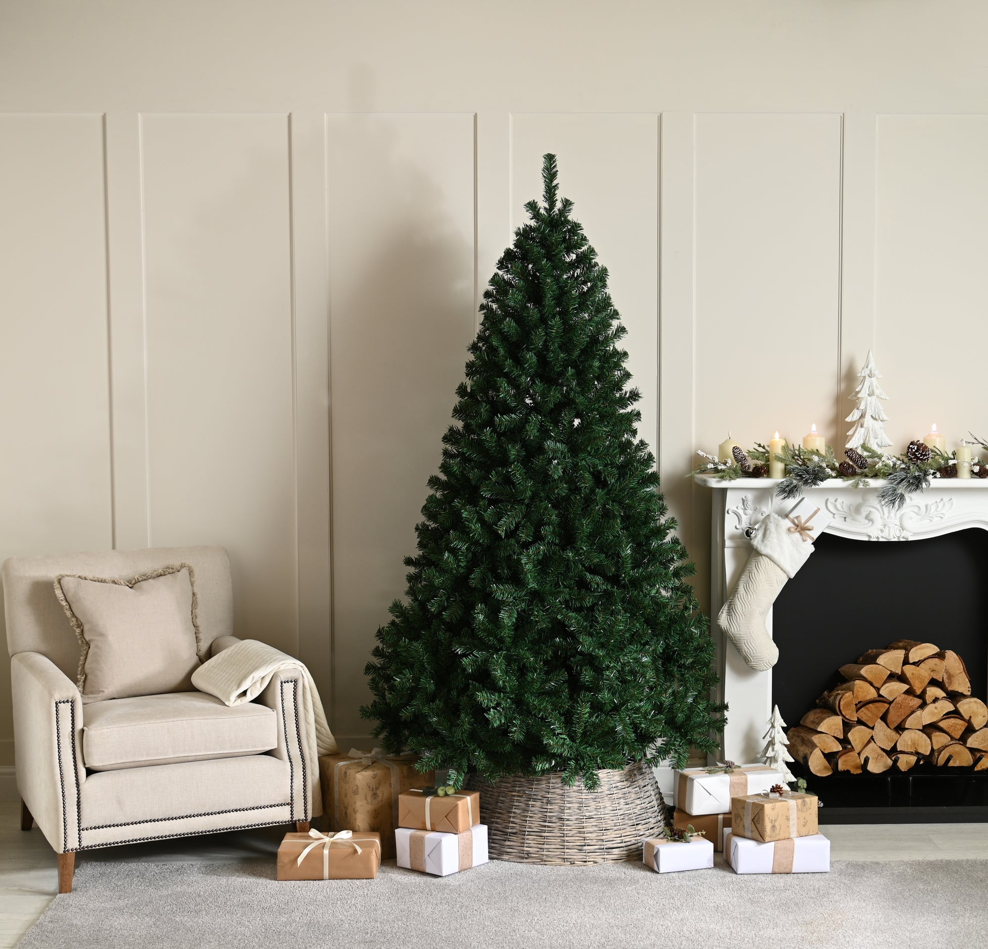Festive Wentworth Fir Tree - 5 Foot