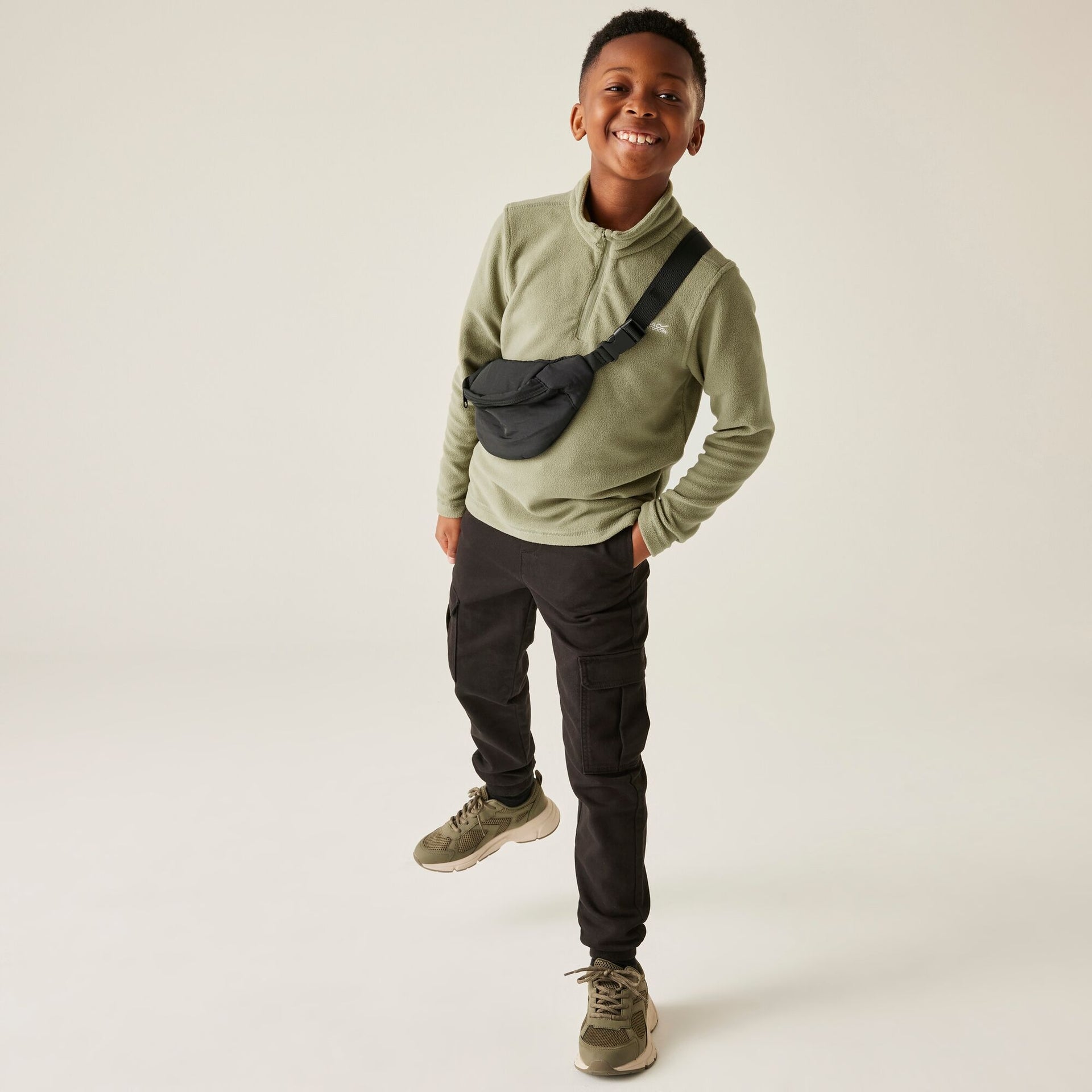 Regatta Hot Shot II Kids Fleece - Oil Green