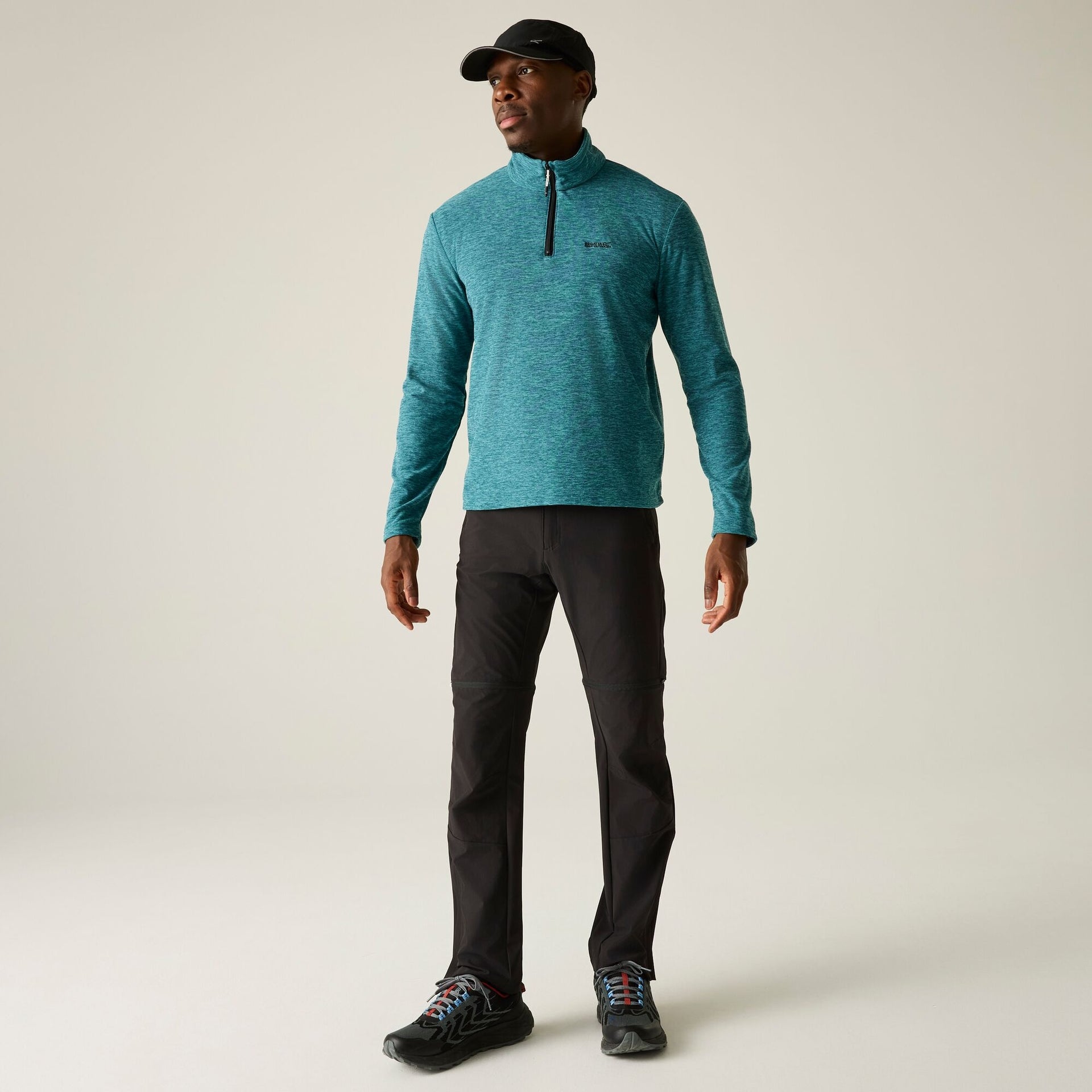 Regatta Thompson Men's Half Zip Fleece - Arctic Green