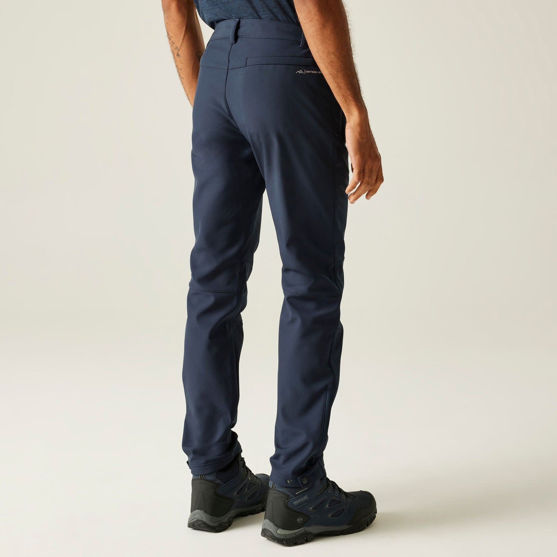 Regatta Geo II Softshell Men's Walking Trousers - Navy