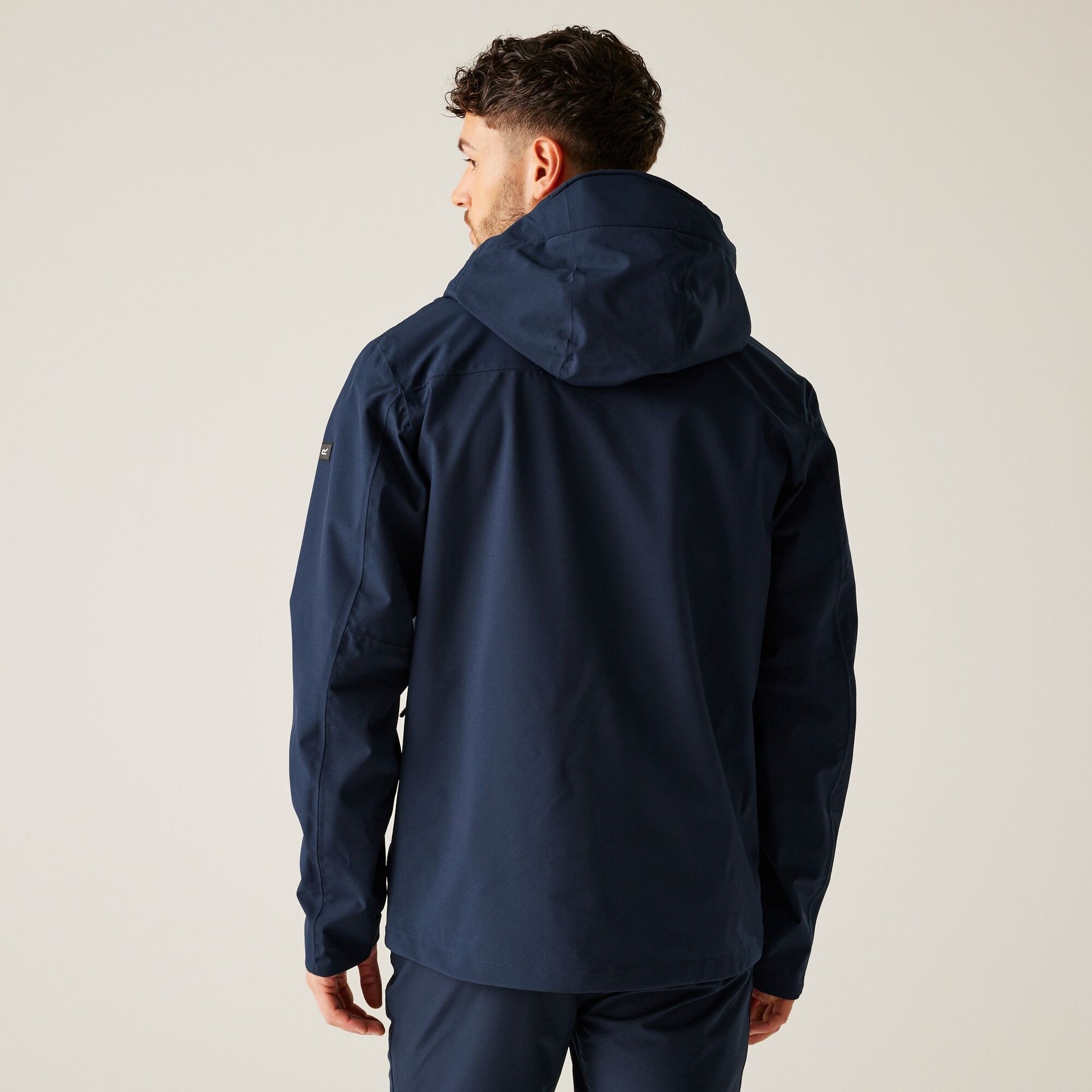 Regatta Men's Birchdale II Waterproof Jacket - Navy Tangerine Tango
