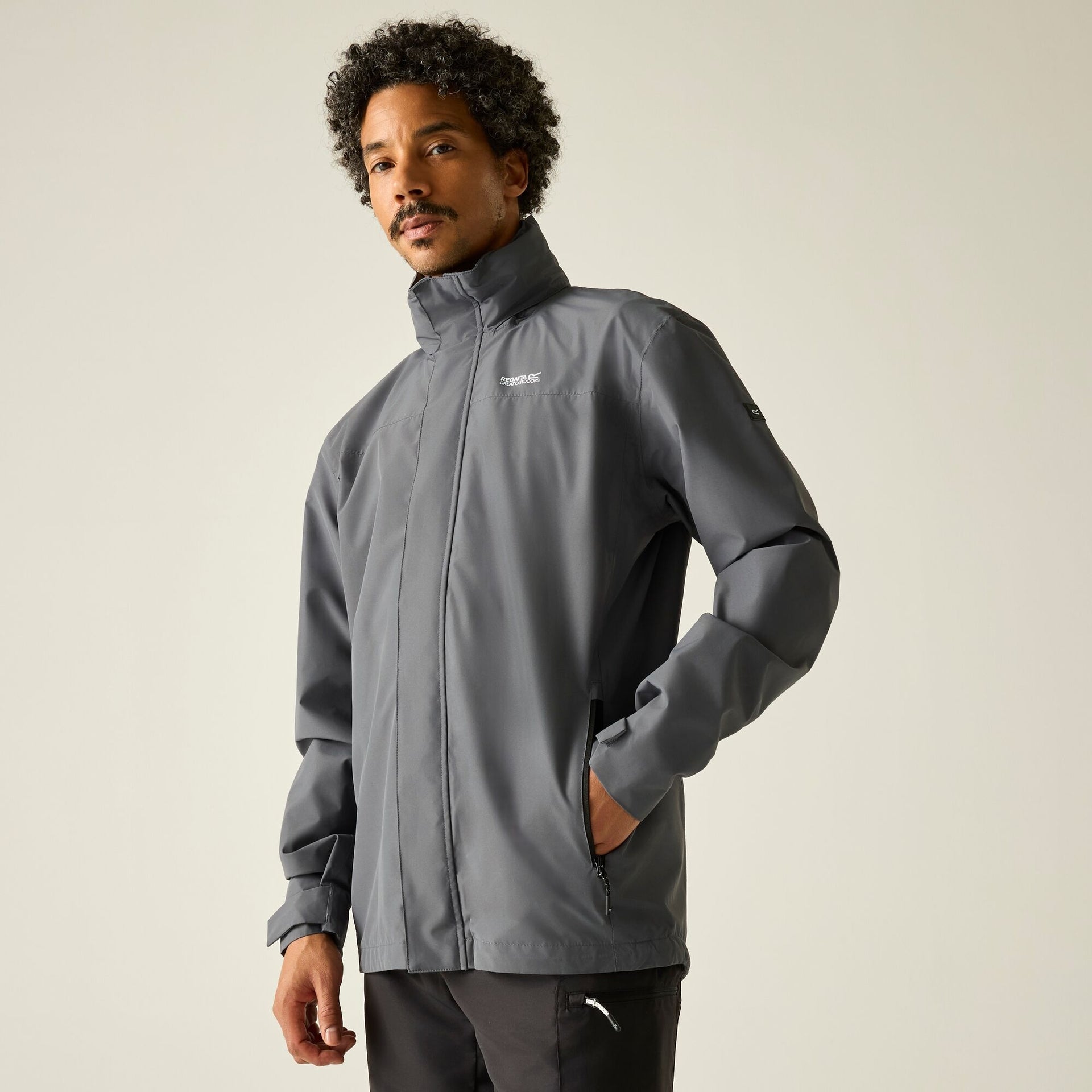 Regatta Matt II Men’s Waterproof Jacket - Storm Grey