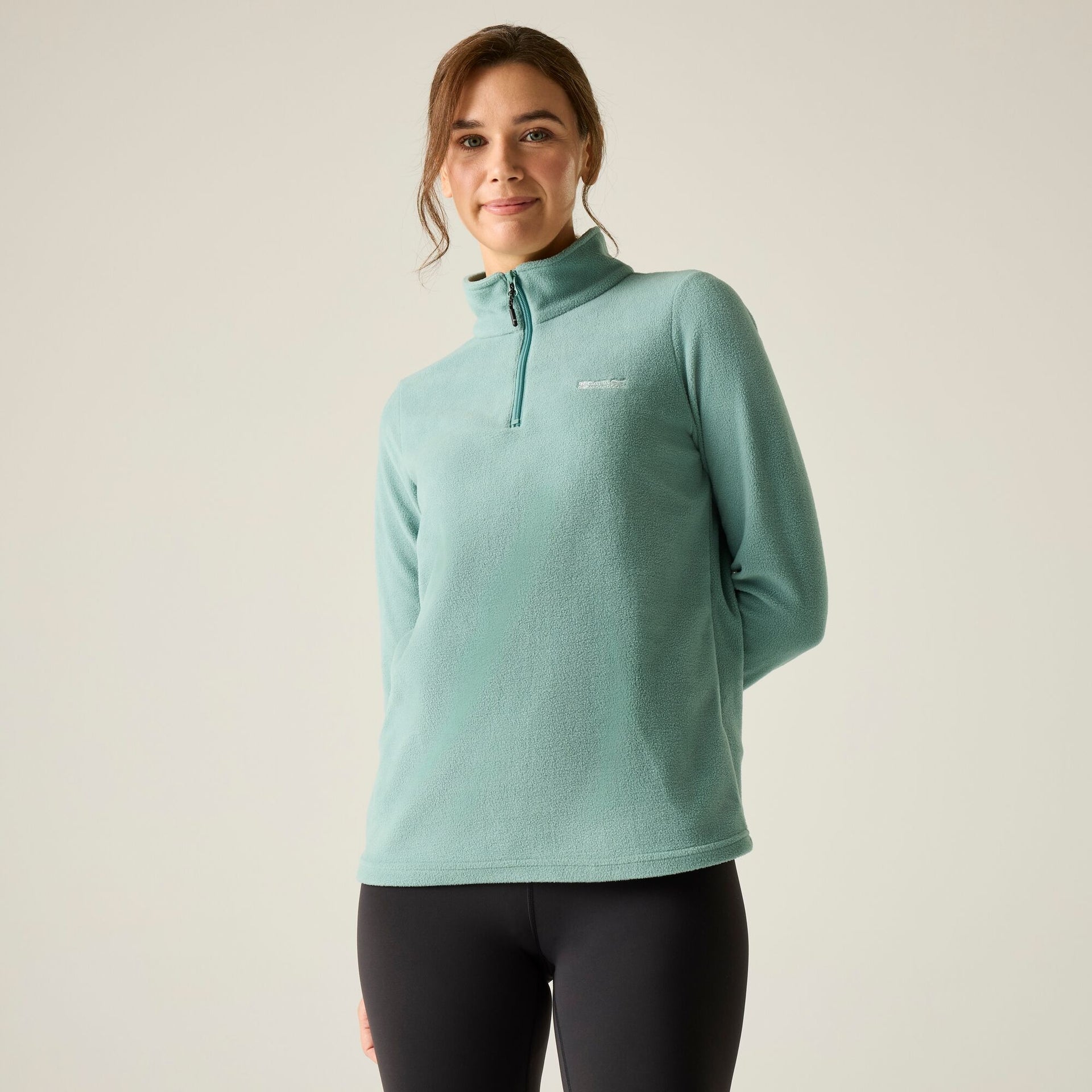 Regatta Women's Sweethart Lightweight Half-Zip Fleece - Ivy Moss