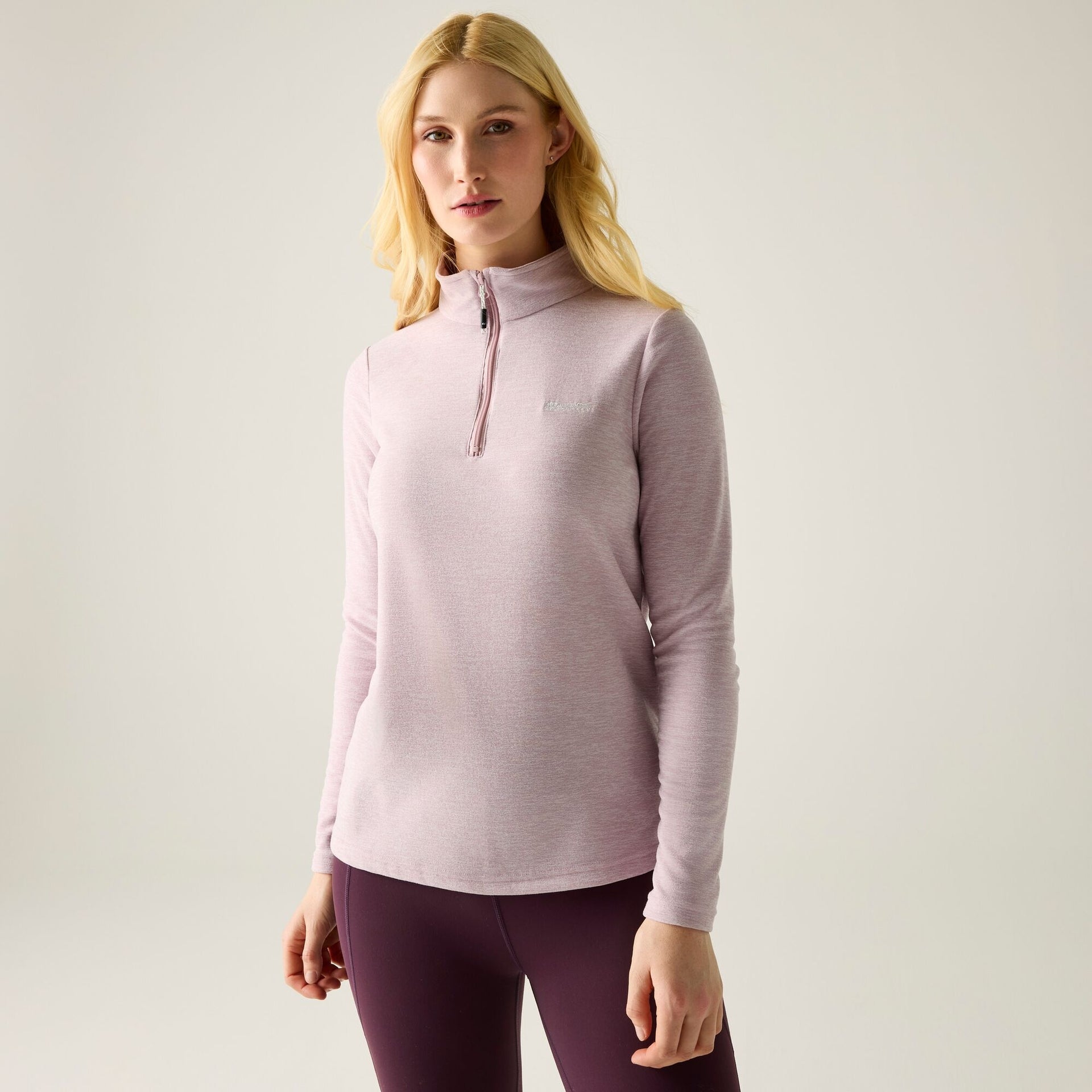 Regatta Women's Sweethart Lightweight Half-Zip Fleece - Powder Lilac