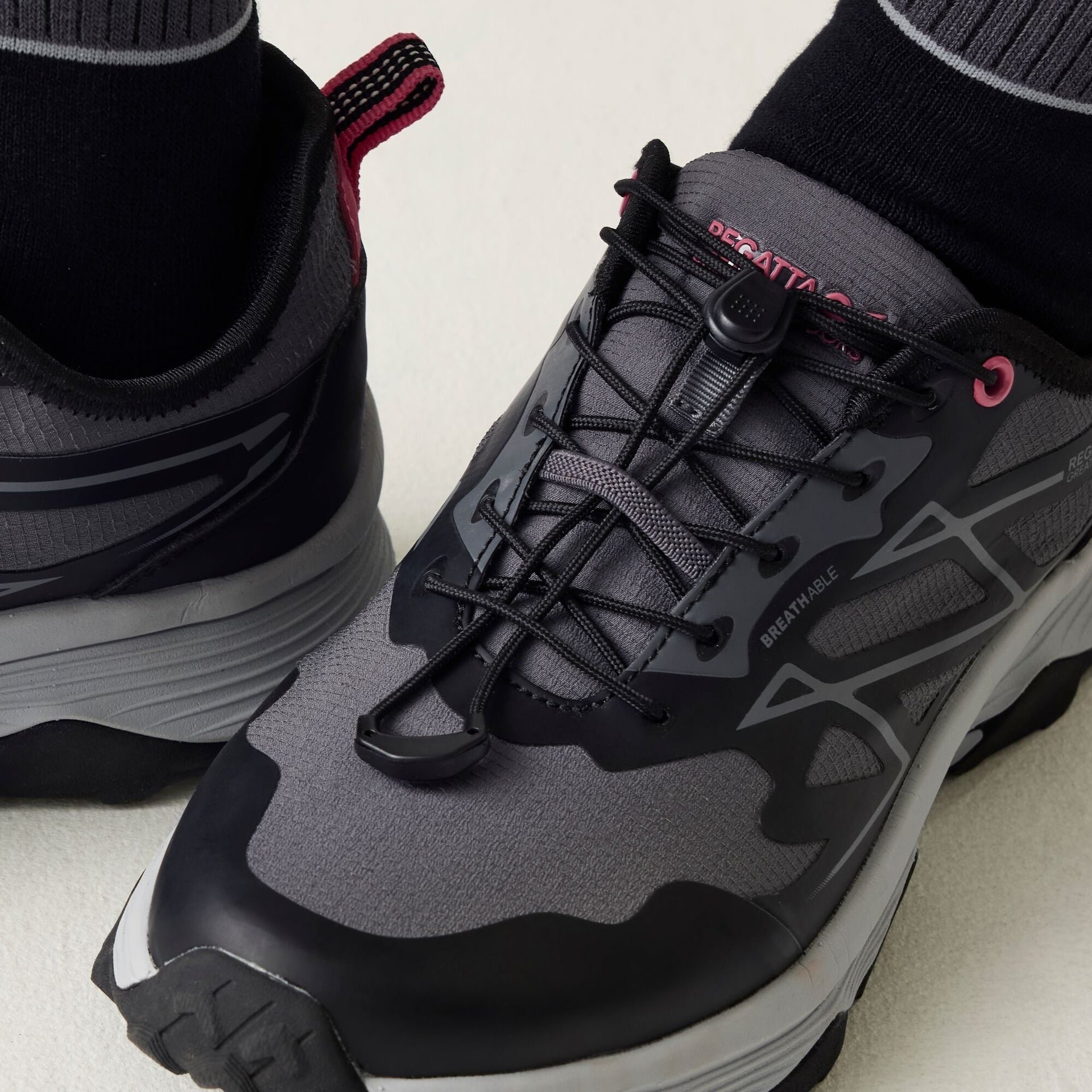 Regatta Blaze Low Women's Walking Shoes - Seal Grey