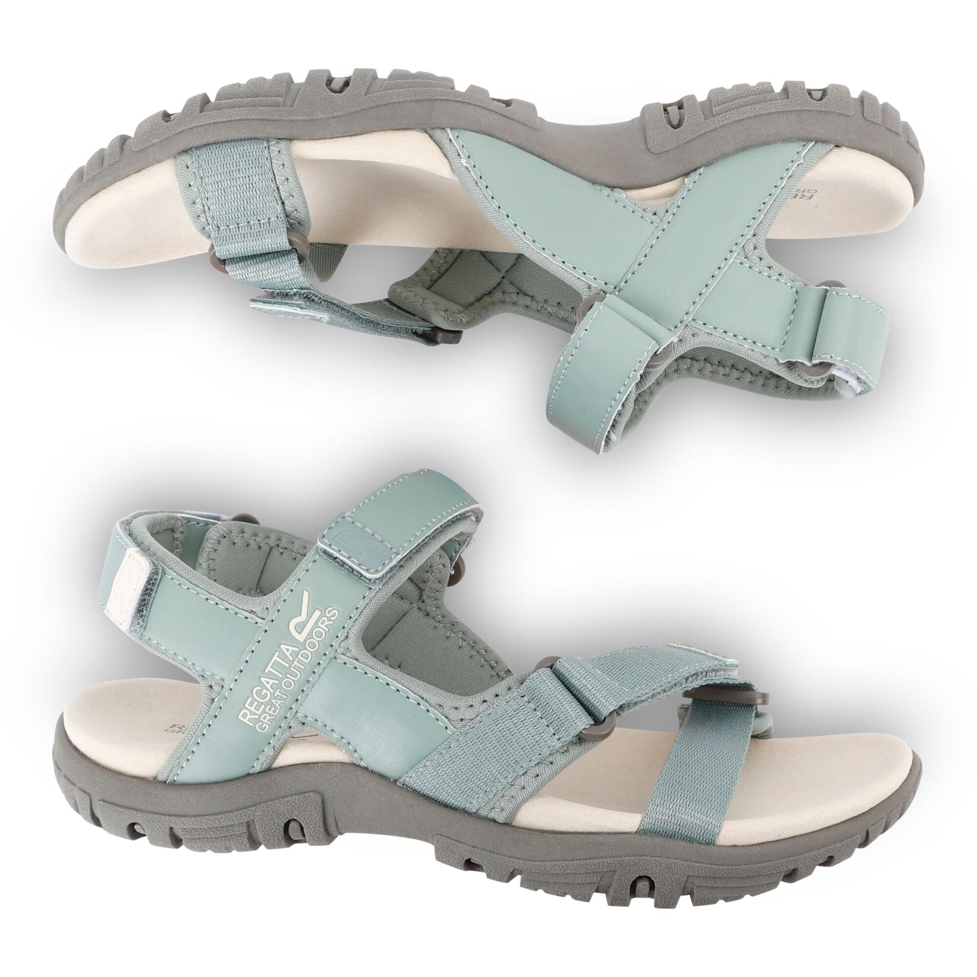 Regatta Women's Santa Clara II Sandals - Glacier Green Light Vanilla