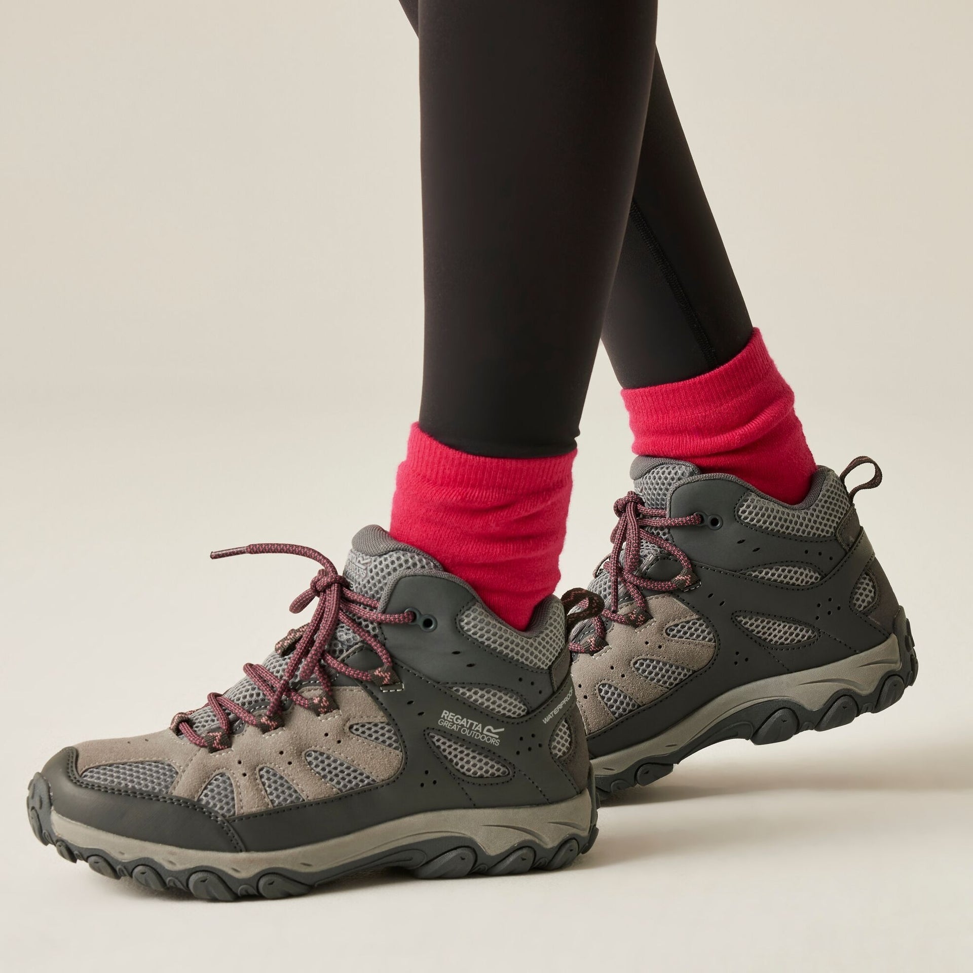 Regatta Womens Edgepoint IV Mid Walking Boots - Grey