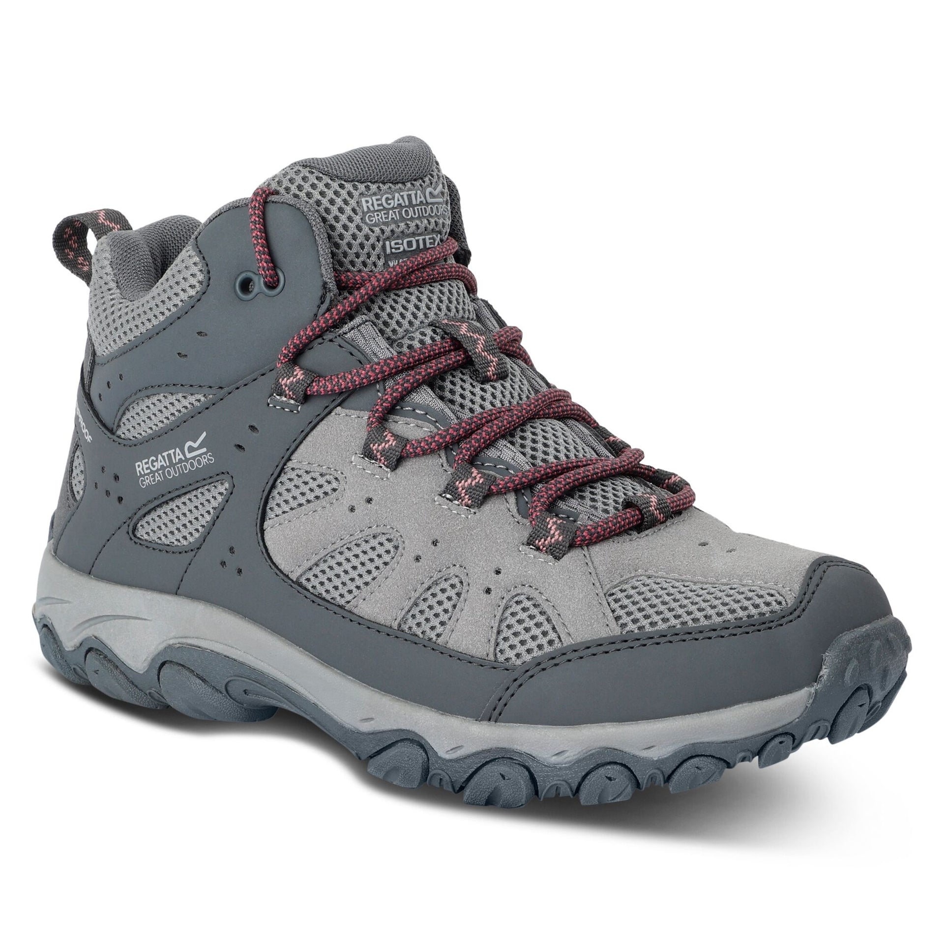 Regatta Womens Edgepoint IV Mid Walking Boots - Grey
