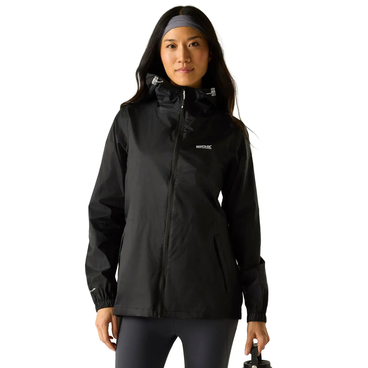 Regatta Women's Pack-It III Waterproof Jacket - Black