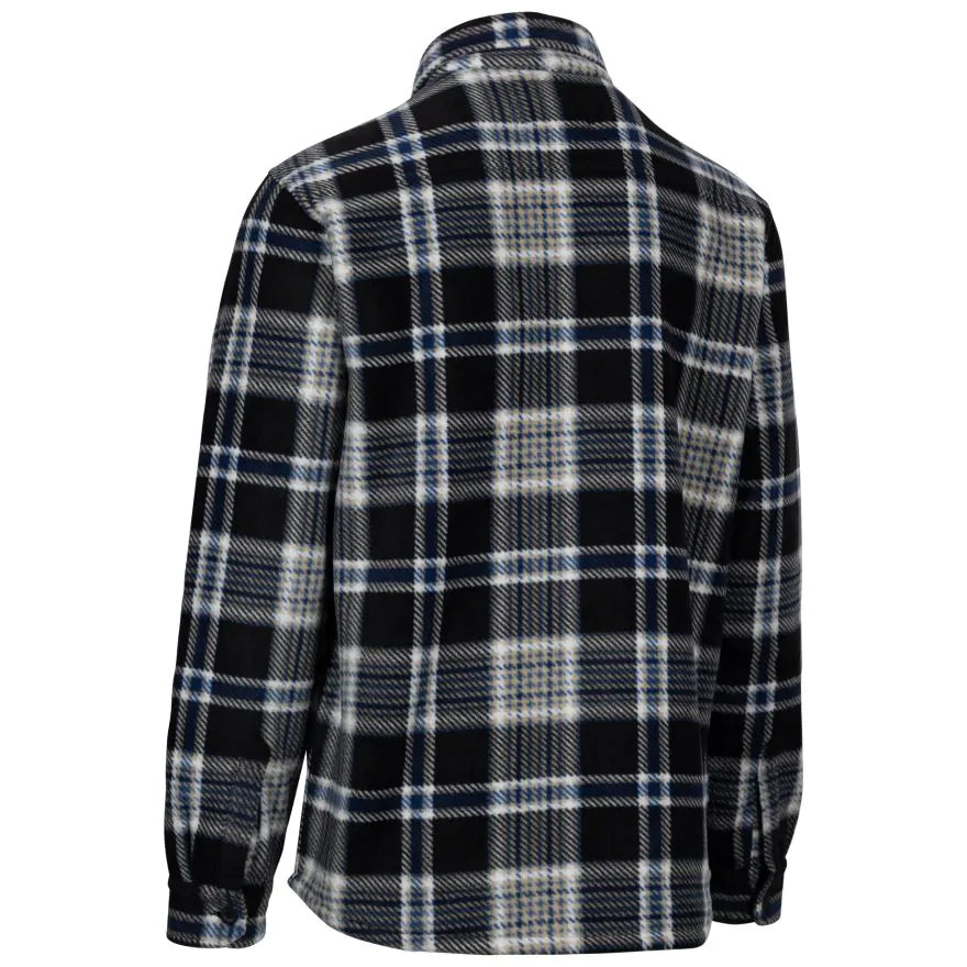 Trespass Checkley Men's Shacket - Black Check