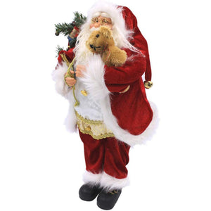 Christmas Workshop Standing Santa Figure - 45cm - Towsure