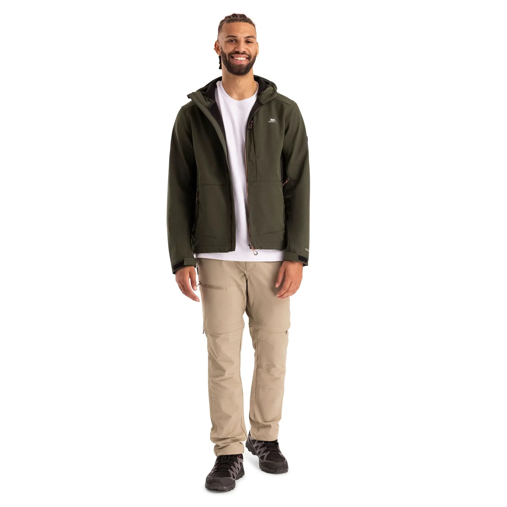 Trespass Mens Dante Softshell Jacket - Dark Vine