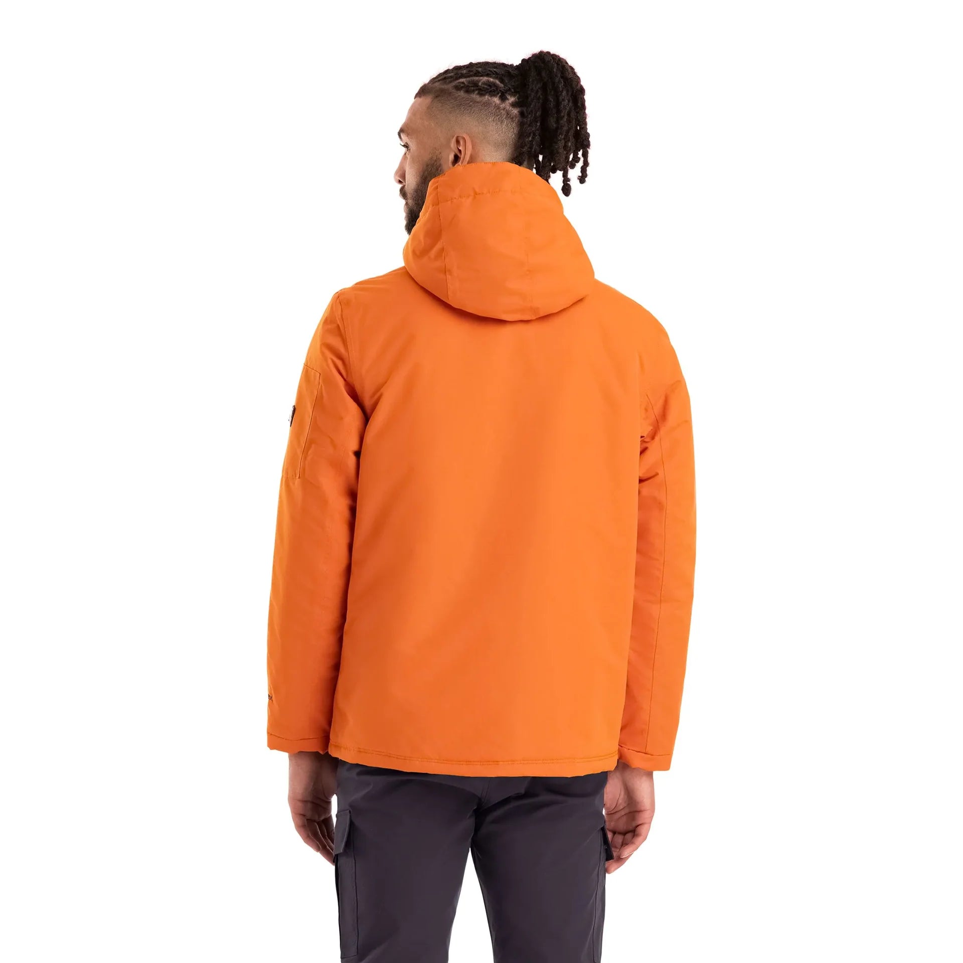 Trespass Kirkbost Men's Padded Waterproof Jacket - Orange Spice