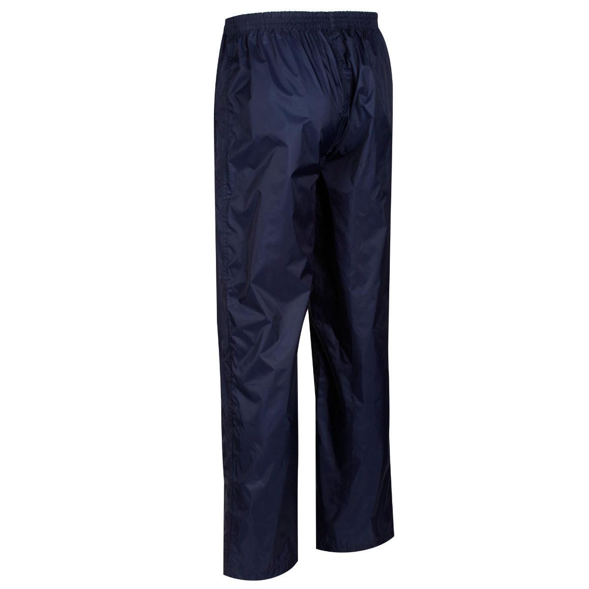 Regatta Pack-It Waterproof Over Trousers - Midnight - Towsure