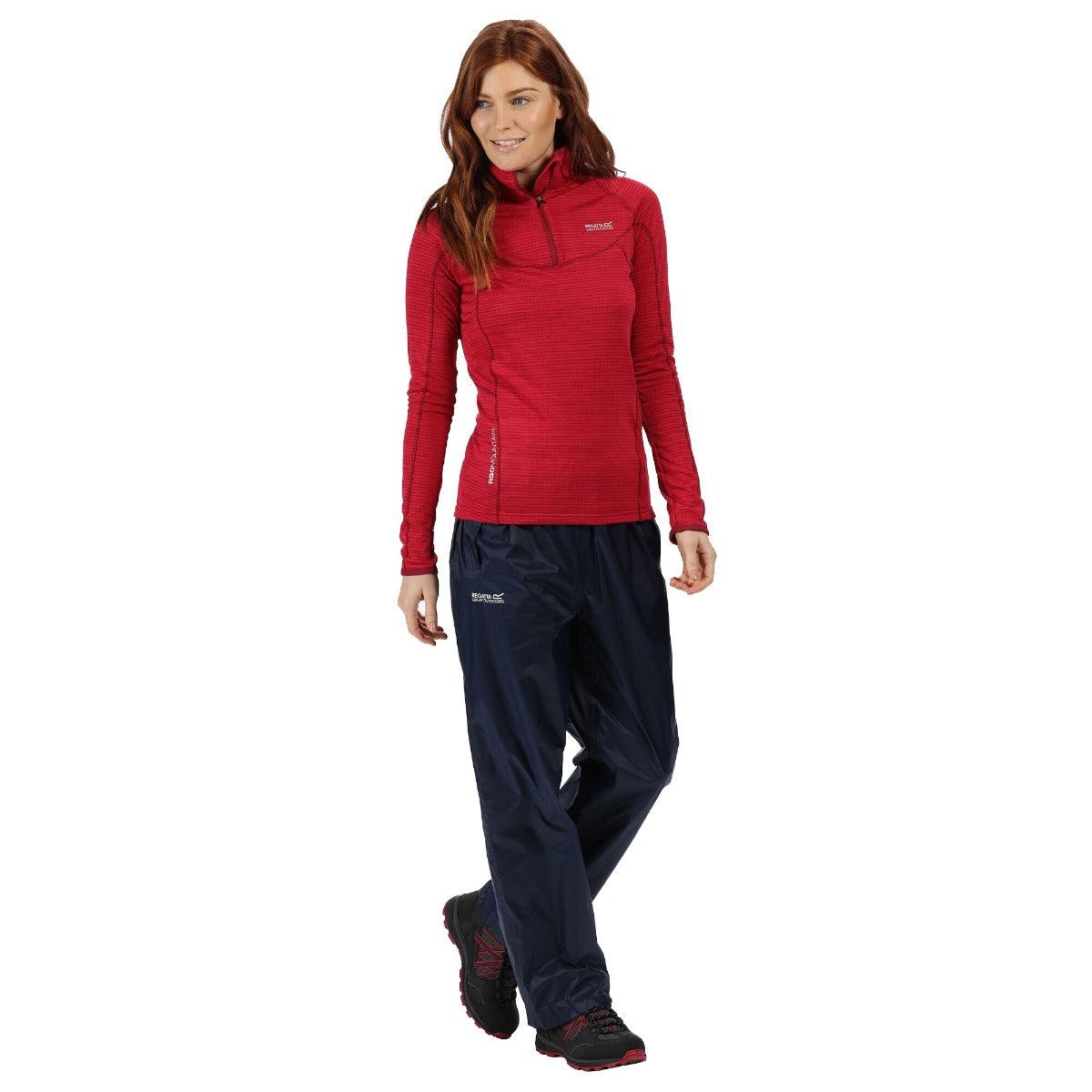 Regatta Pack-It Waterproof Over Trousers - Midnight - Towsure