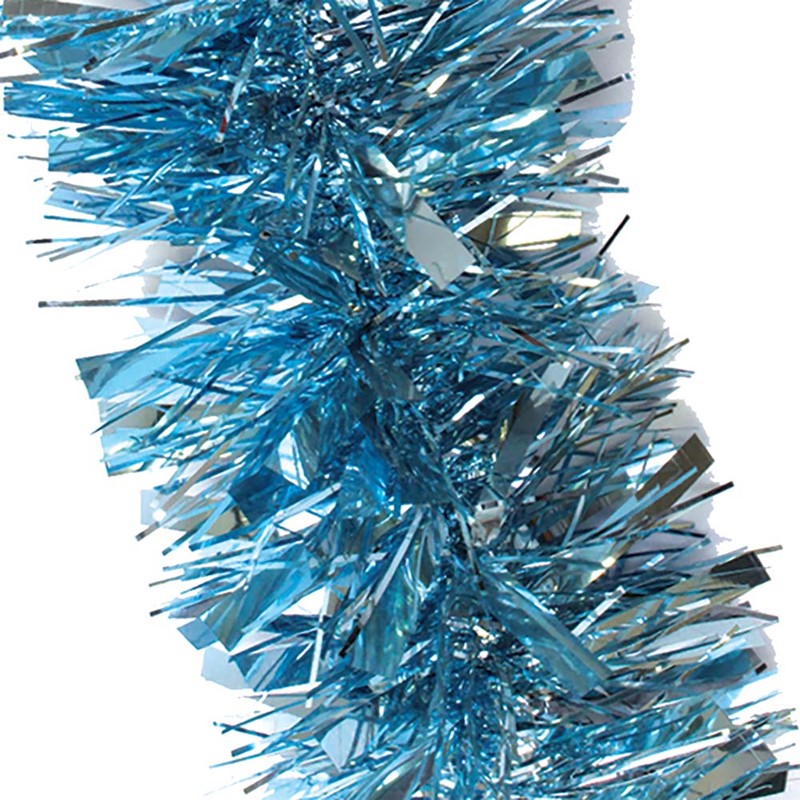 Tinsel 2 Metre Chunky - Pale Blue