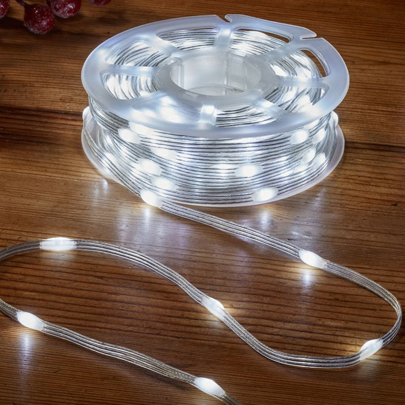 Christmas TwoTone Low-Voltage String Lights Warm/Cool - 1000 LEDs 75m