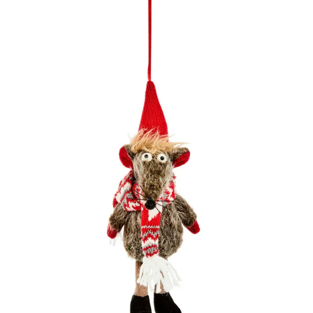 Three Kings Razza Rat Christmas Plush Pendant Decoration