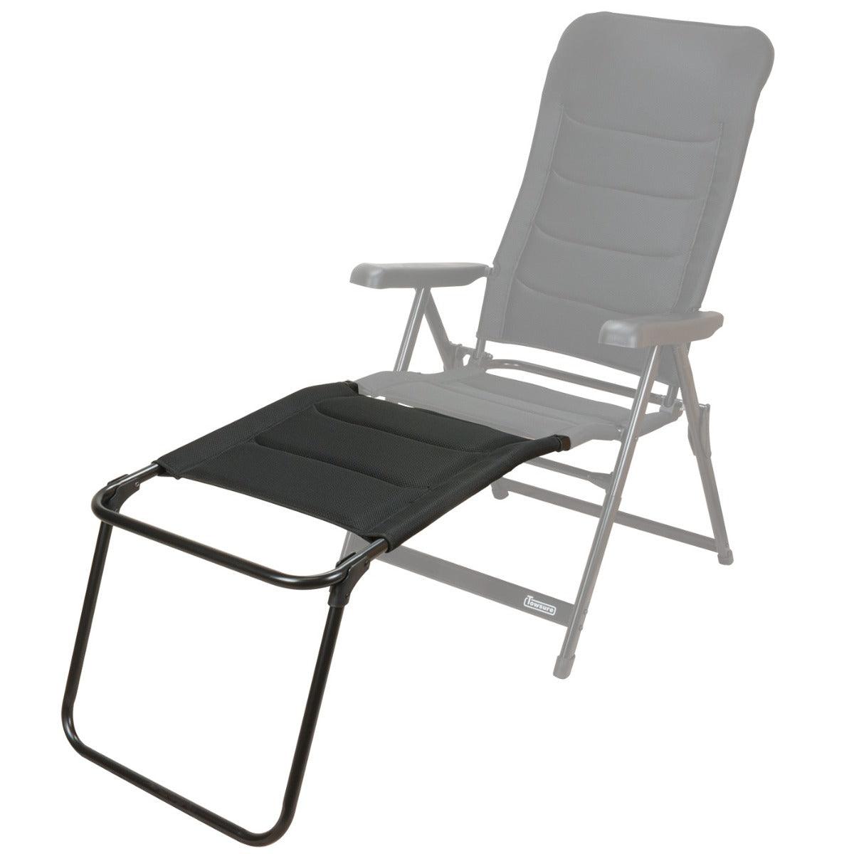 Towsure Monaco Recliner Footrest - Black - Towsure