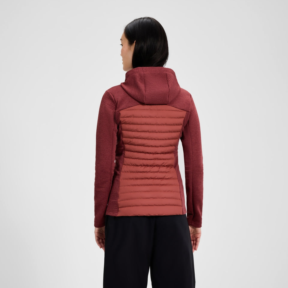 Berghaus Nula Women's Hybrid Jacket - Corundum Red