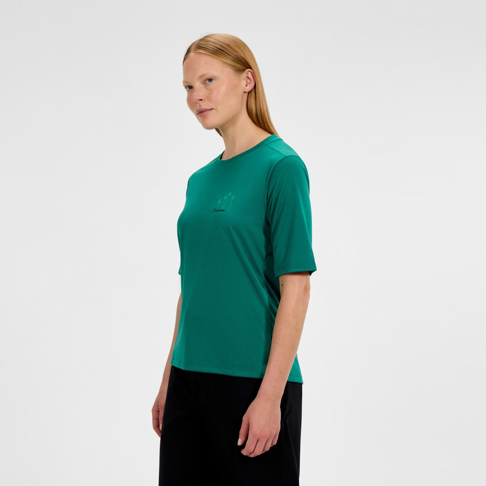 Berghaus Coneflower Women's T-Shirt - Meadow Green