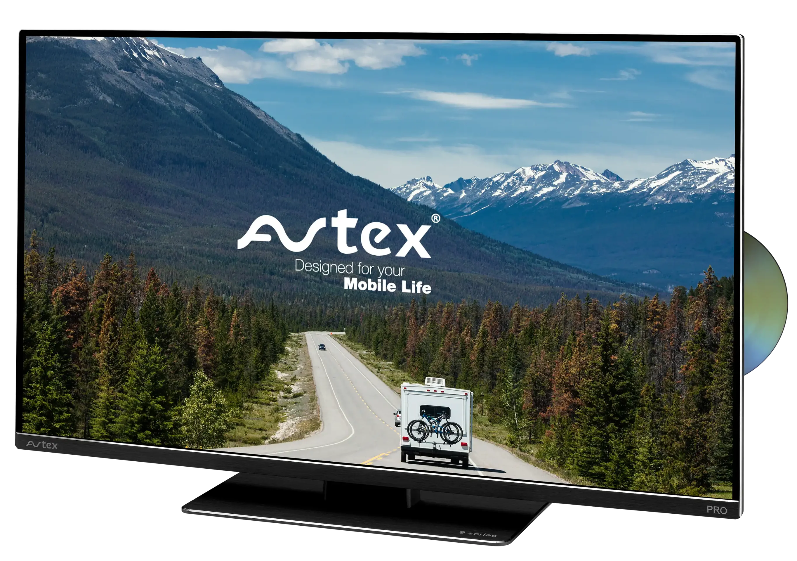 Avtex M249DRS-PRO 24" Inch Multi-Tuner HD Caravan TV/DVD/Satellite