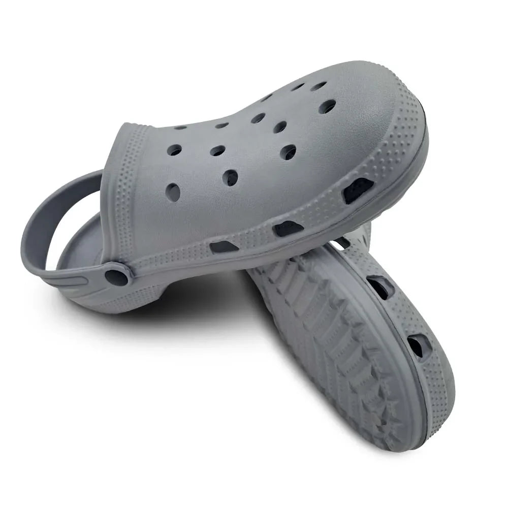 Town & Country Casual Cloggies - Grey