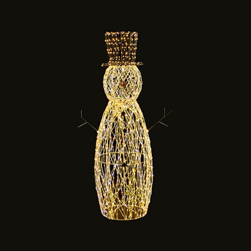 Premier Snowman With 1780 Flexibright Lights - 1 Metre Tall
