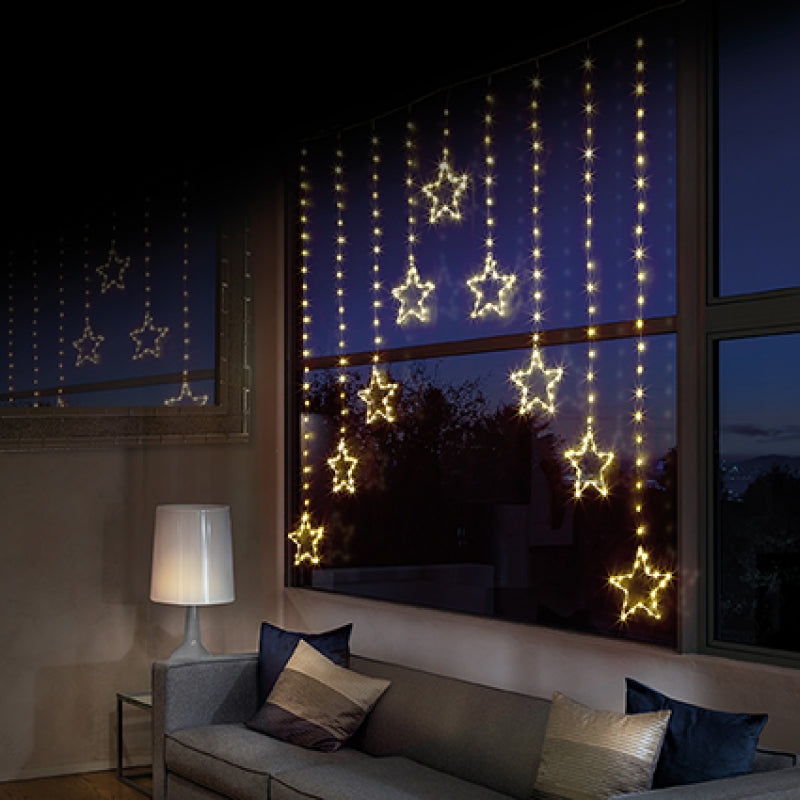 Premier Christmas Curtain Light-Warm White 1.2m x 1.2m