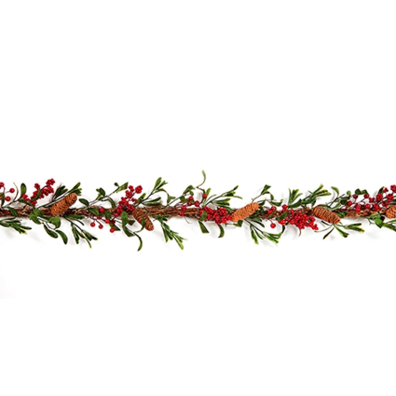 Premier Berry & Leaf Garland - 1.8M