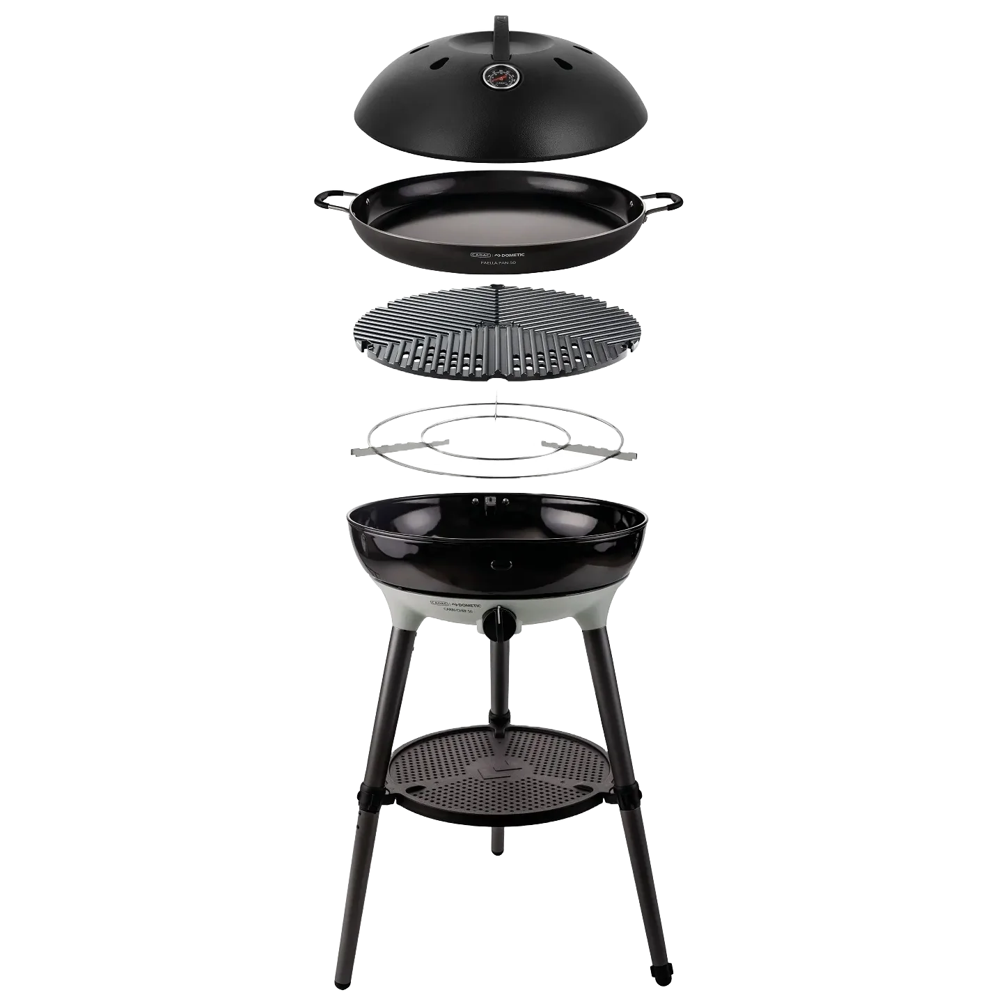 Cadac Carri Chef 50 QR Portable Gas Barbecue & Paella Pan