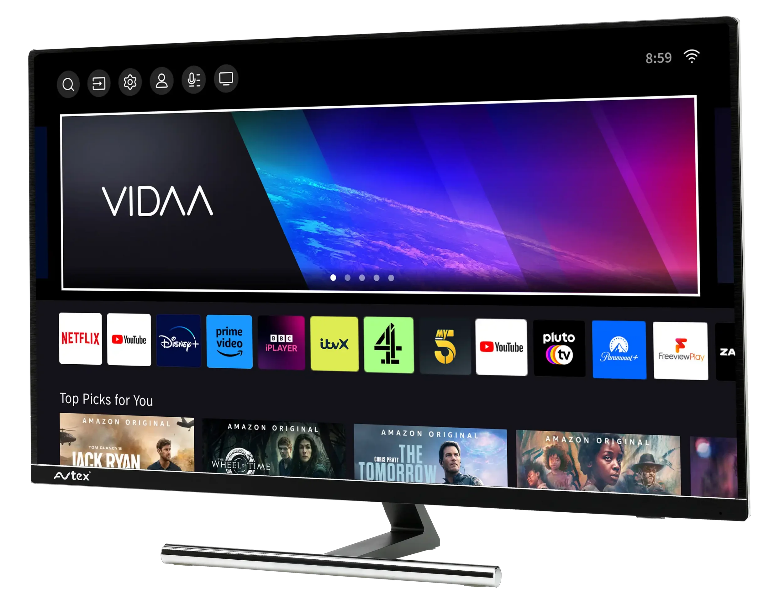 Avtex AV270TS 27" Smart Full HD TV with Satellite Decoder