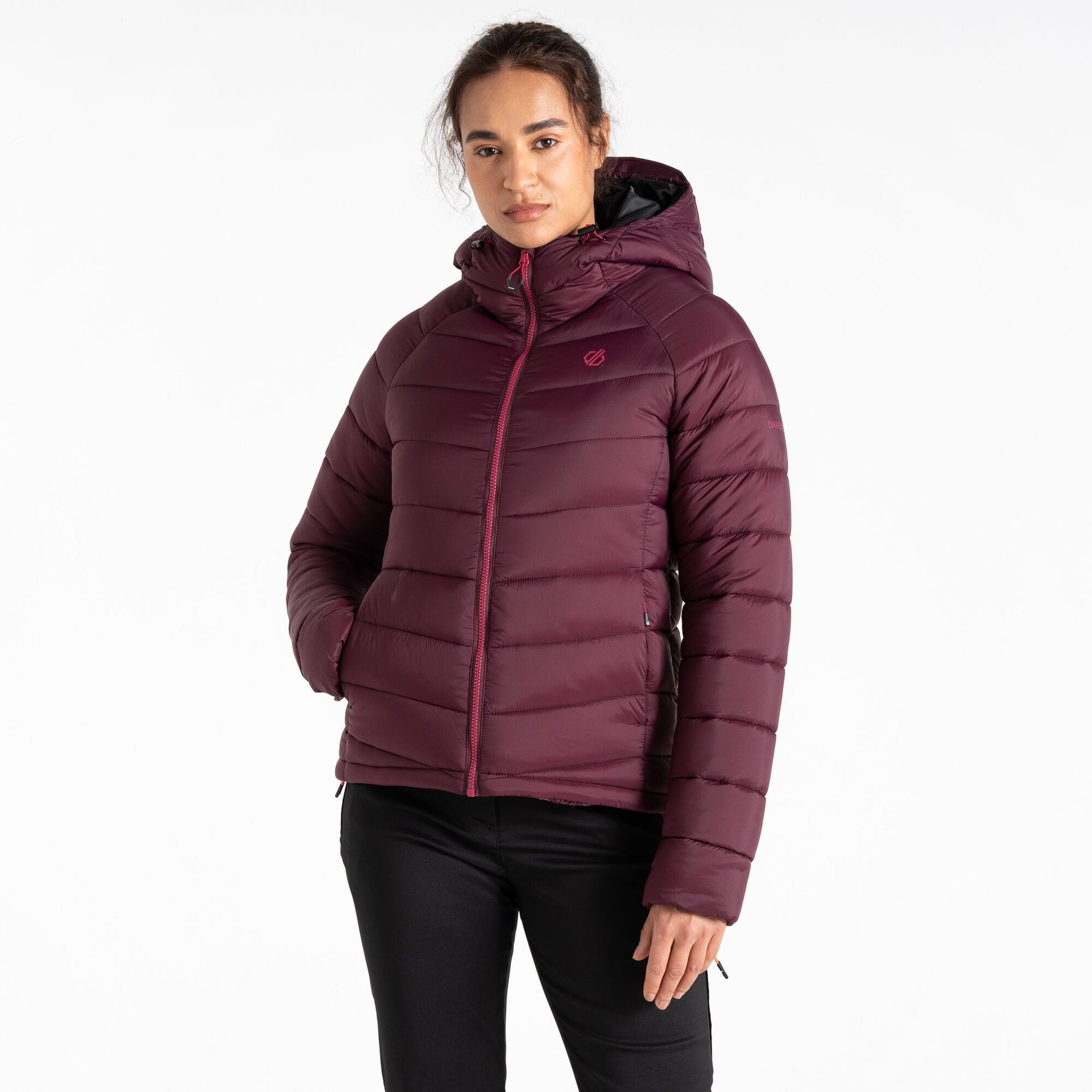 Dare 2b Women's The Mountain Series Baffle Jacket - Fig Purple