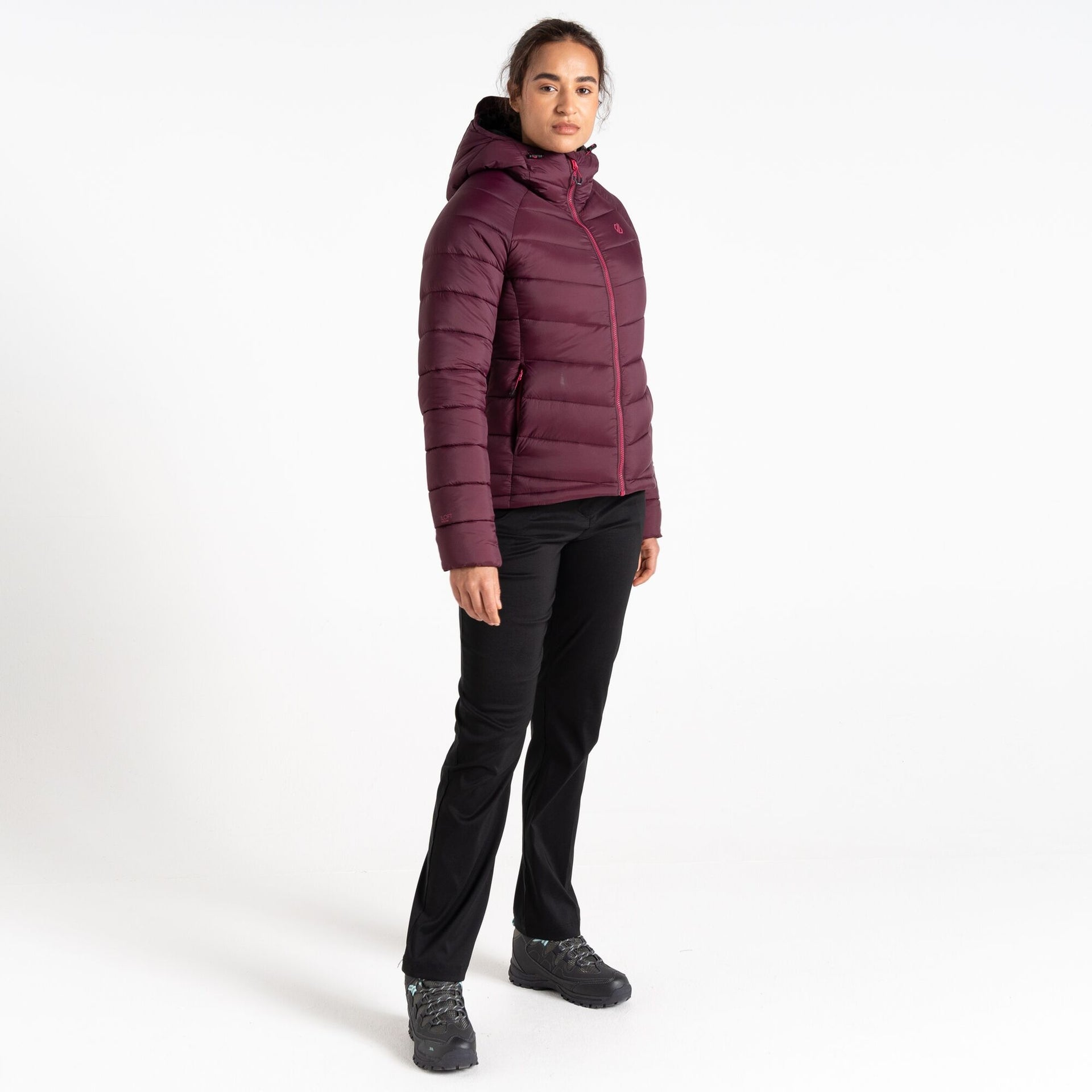 Dare 2b Women's The Mountain Series Baffle Jacket - Fig Purple