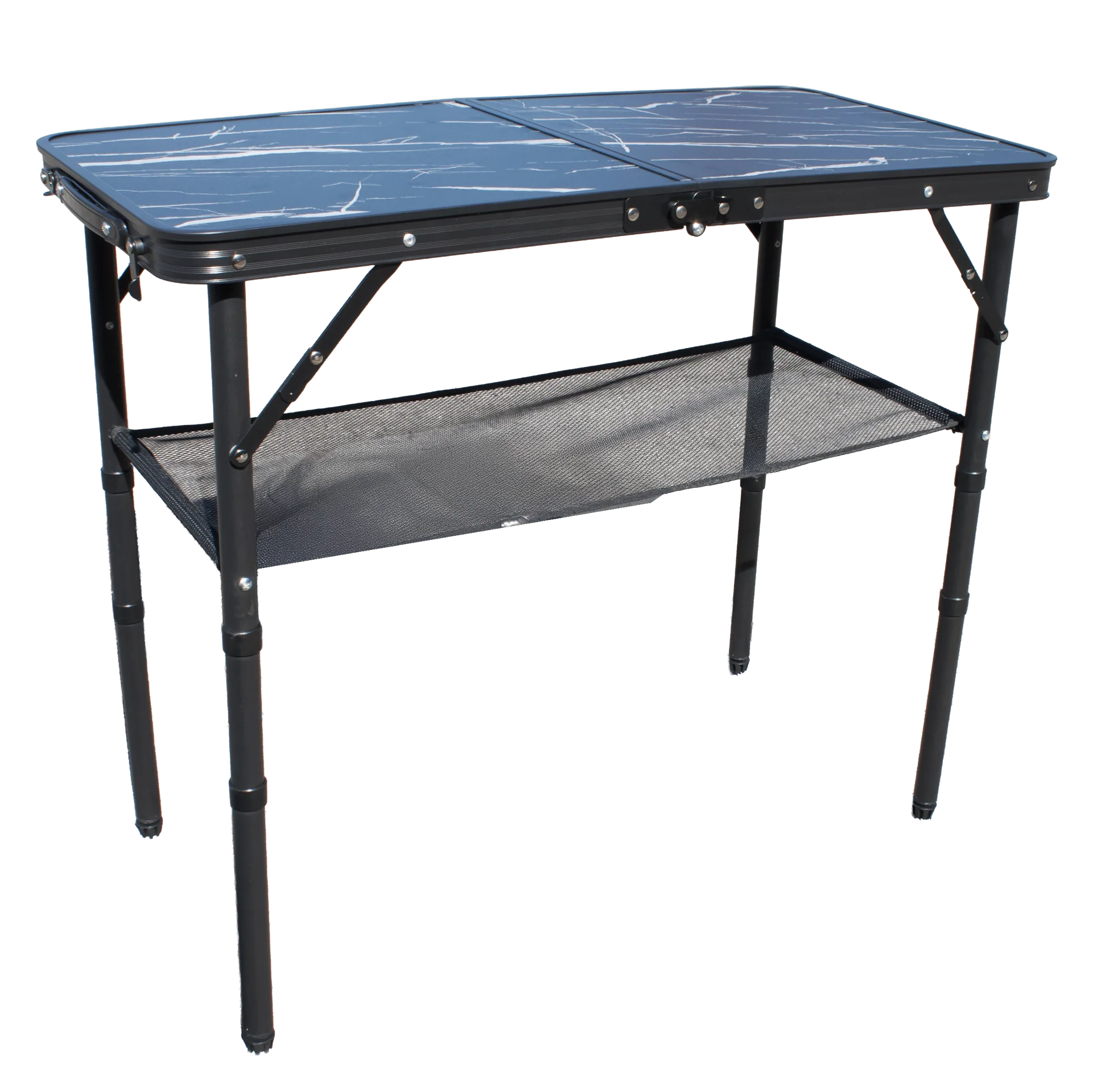 Quest Speedfit Cleeve Folding Camping Table - Onyx