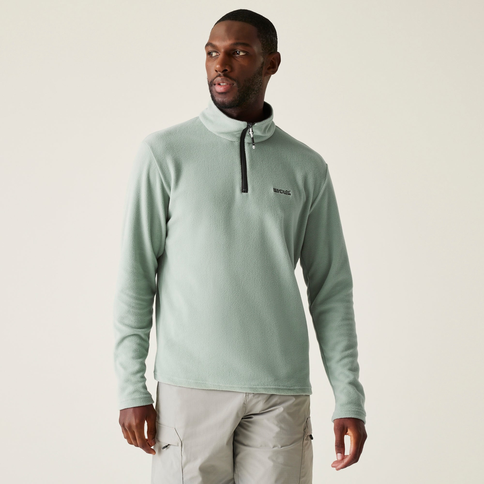 Regatta Men's Thompson Lightweight Half Zip Fleece - Glacier