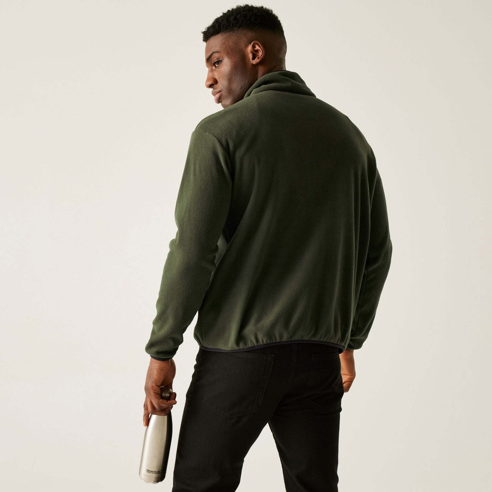 Regatta Frankie Men's Half-Zip Fleece - Dark Khaki