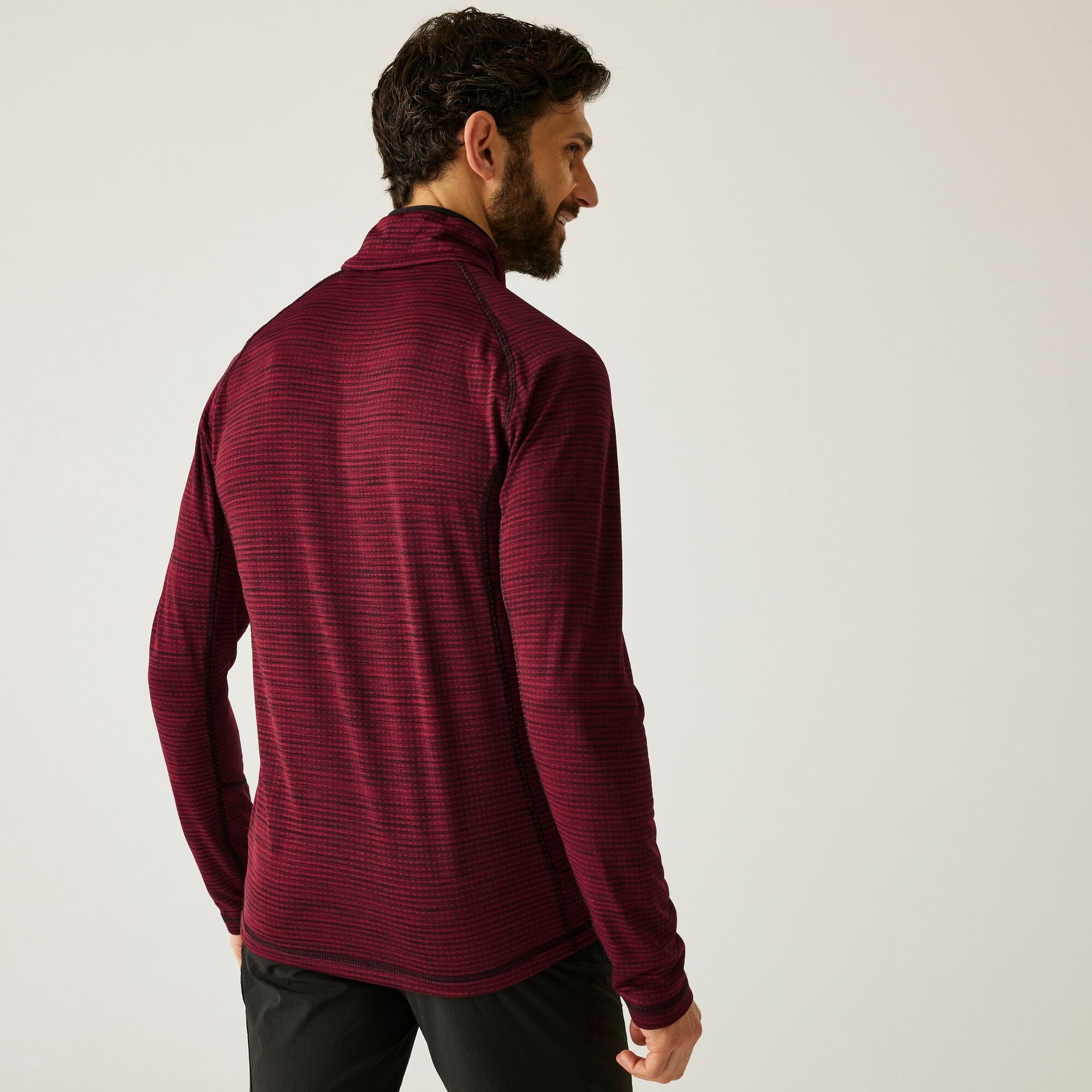 Regatta Yonder II Men's Full-Zip Fleece - Maroon