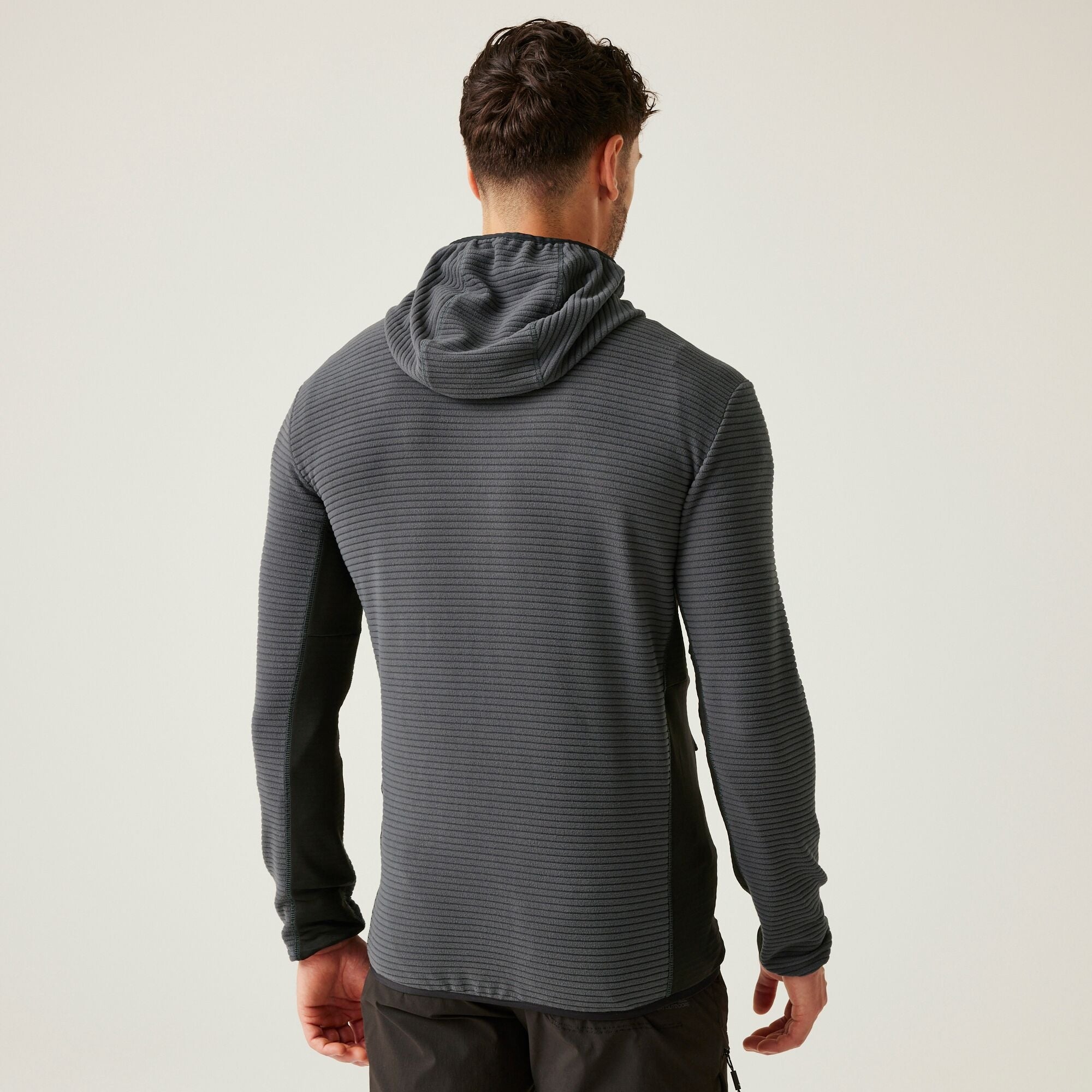 Regatta Men's Lakewright Full Zip Fleece - Ash Black