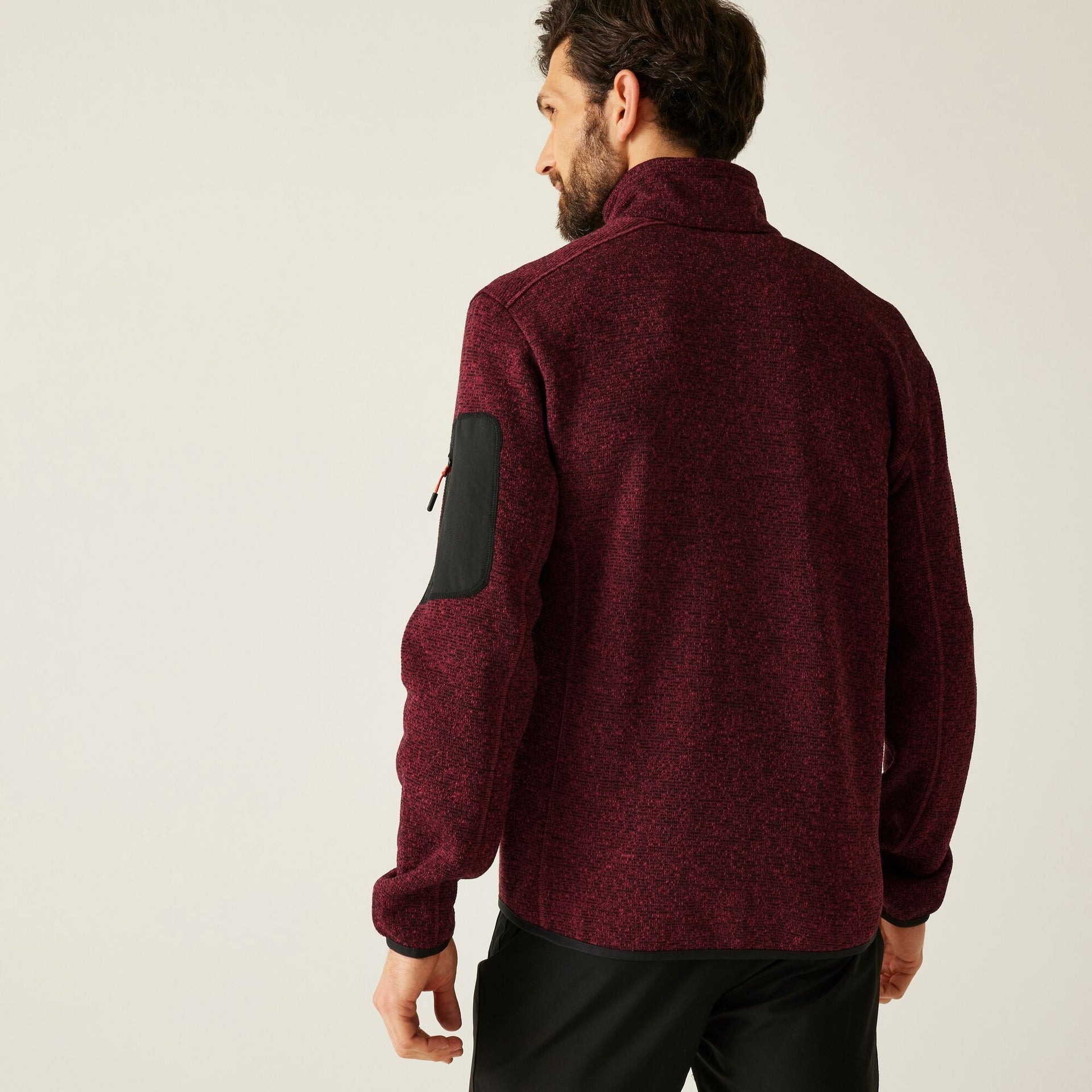 Regatta Newhill Men's Full-Zip Fleece - Maroon
