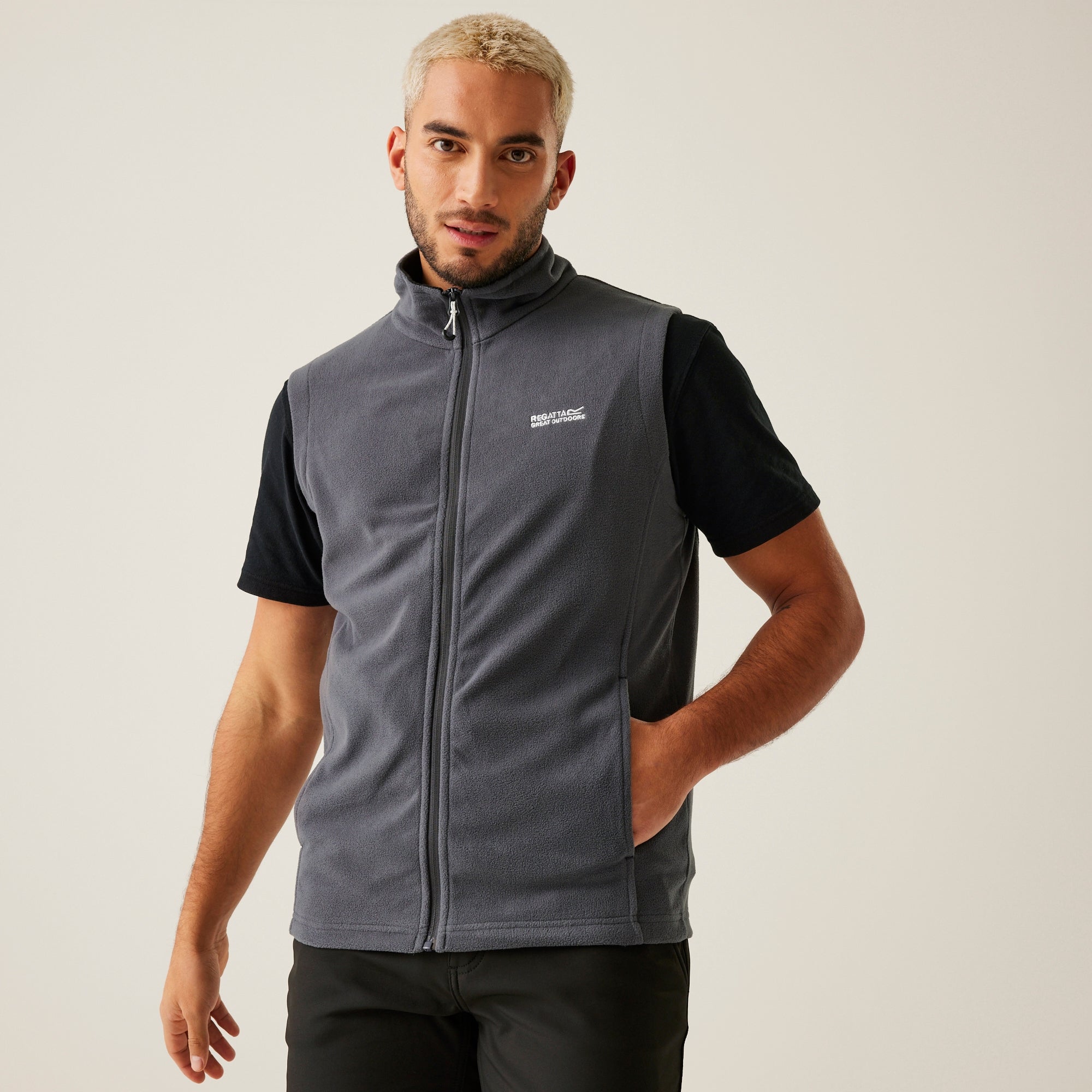Regatta Men's Tobias II Fleece Gilet - Iron